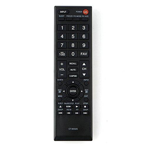 Replacement Remote Control for 32C120U 32L1400U 39L22U 50L1400U 50L2400U Toshiba TVs - LeoForward Australia