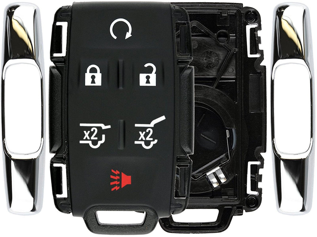  [AUSTRALIA] - KeylessOption Keyless Remote Car Key Fob Case Shell Button Pad Cover for GMC Chevy M3N-32337100