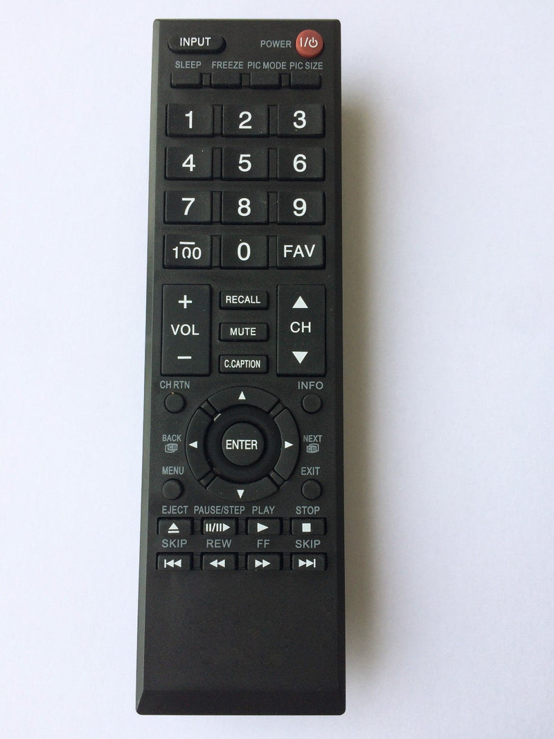 Replacement Remote Control for Toshiba 32L1400U 39L1350U 40E220U 40L1400U 49L310U 42XV540 55G310U LCD HDTV - LeoForward Australia