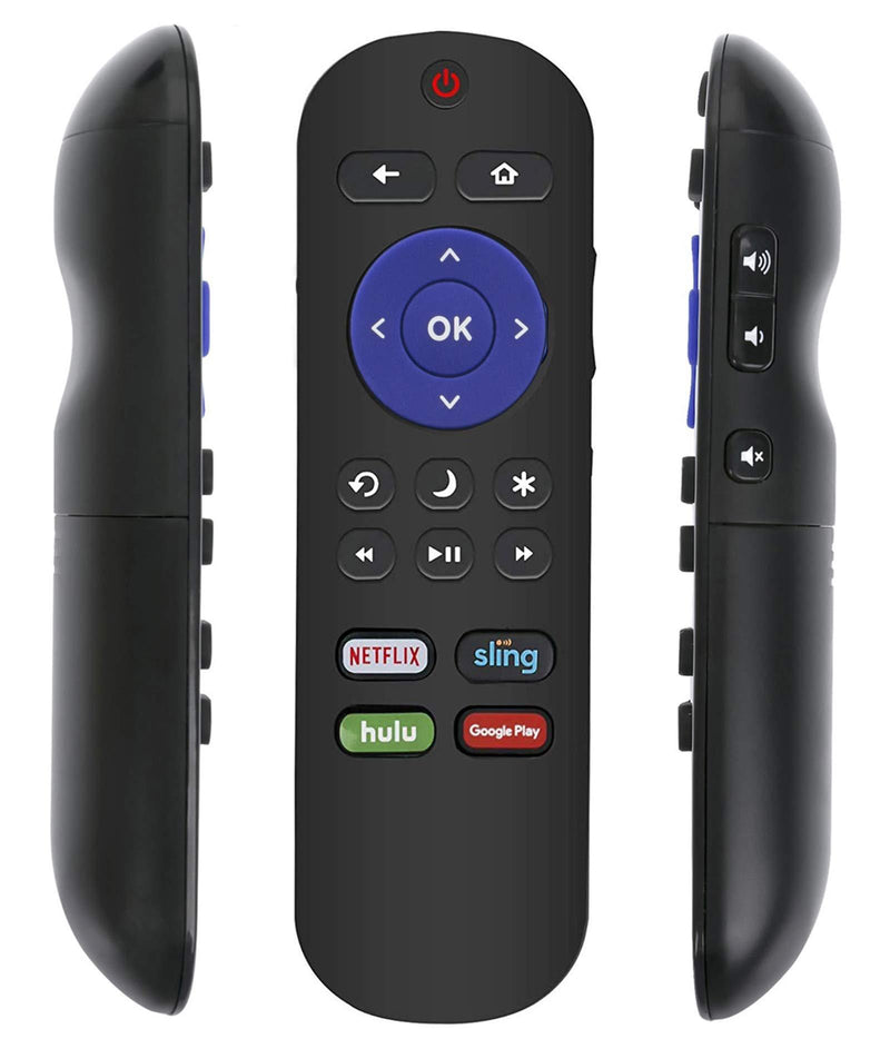 Replacement Remote for Insignia Roku TV NS-39DR510NA17 NS-32DR310NA17 NS-24DR220NA18 NS-65DR620NA18 NS-32DR420NA16 NS-32DR420NA16A NS-32DR420NA16B NS-40DR420NA16 NS-40DR420NA16B - LeoForward Australia