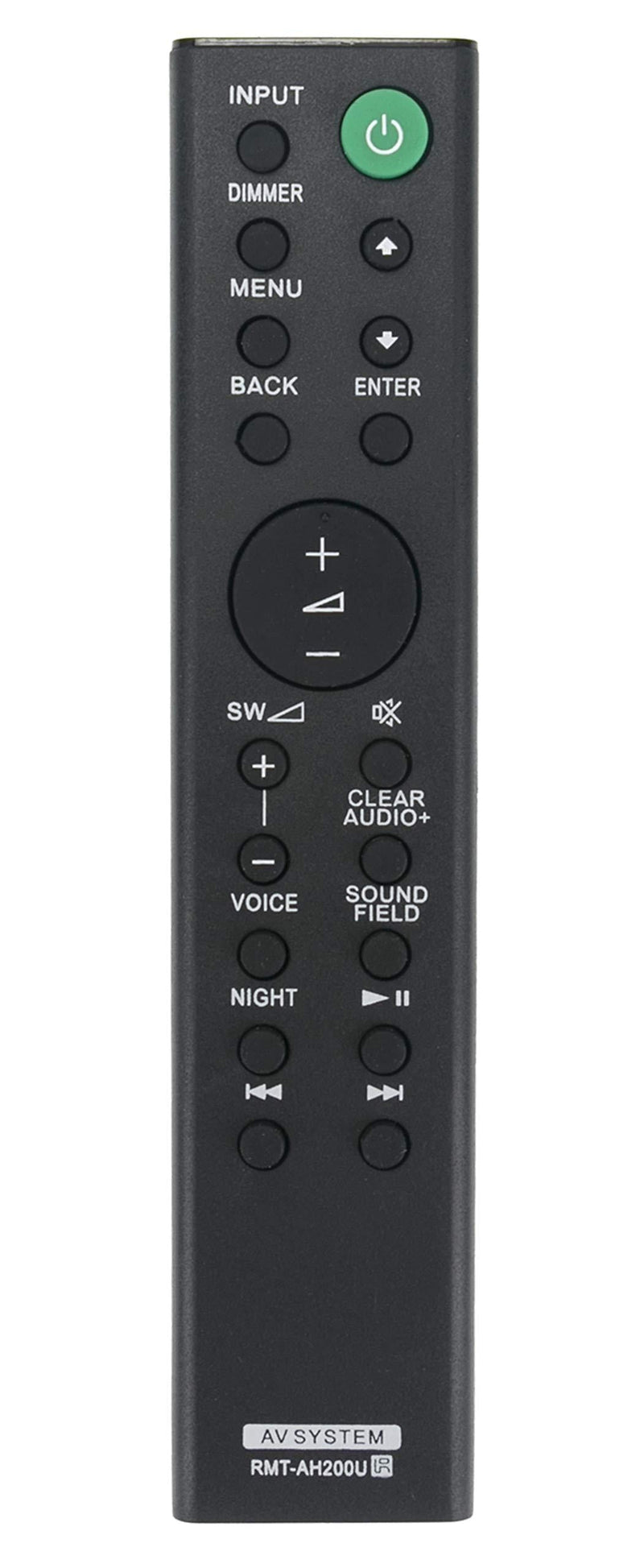 VINABTY RMT-AH200U Replace Remote fit for Sony Soundbar HT-CT390 SA-CT390 HT-RT3 Ht-rt40 HT-RT4 SA-WCT390 HTCT390 SACT390 HTRT3 Htrt40 HTRT4 SAWCT390 SS-RT4 SS-RT3 SS-SRT3R SS-SRT3L Home Theater - LeoForward Australia