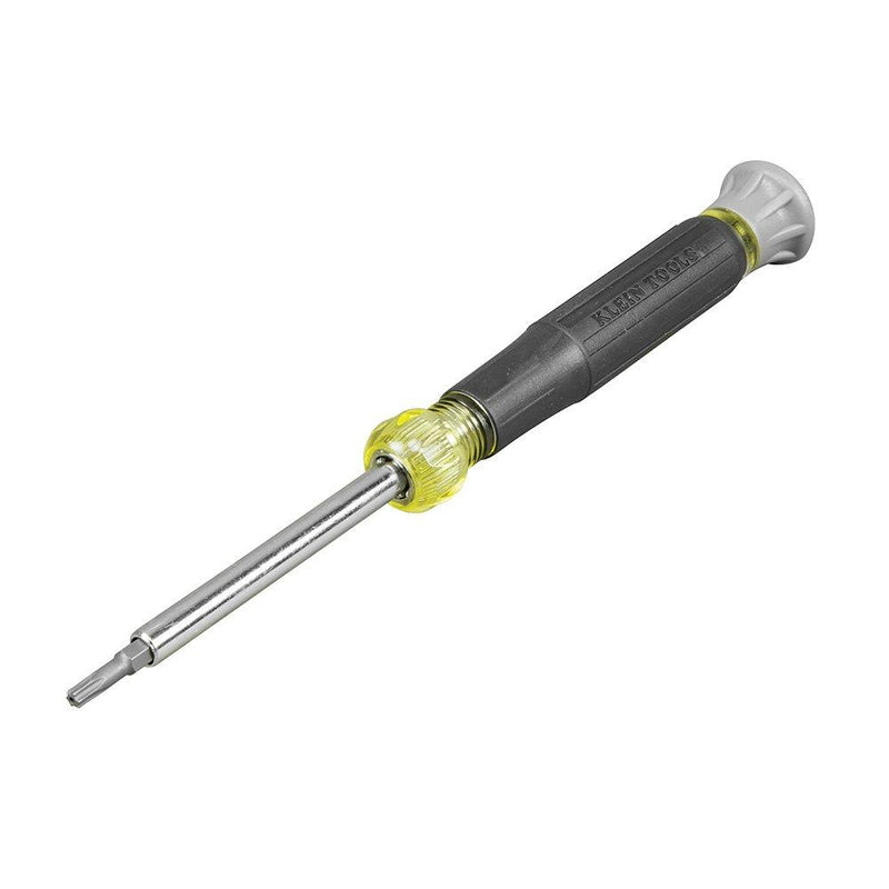  [AUSTRALIA] - Klein Tools 32585 Multi-bit Precision Screwdriver Set, 4-in-1 Electronics Screwdriver with Industrial Strength Torx Bits, Spin Top