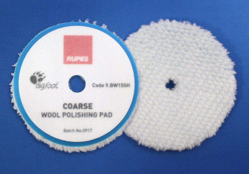  [AUSTRALIA] - Rupes BigFoot Coarse Wool 5.75" Orbital Polishing Pad