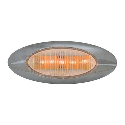  [AUSTRALIA] - GG Grand General 79462 Clear Marker Light (Plug in Y2K Plastic Bezel) 5 Bulbs