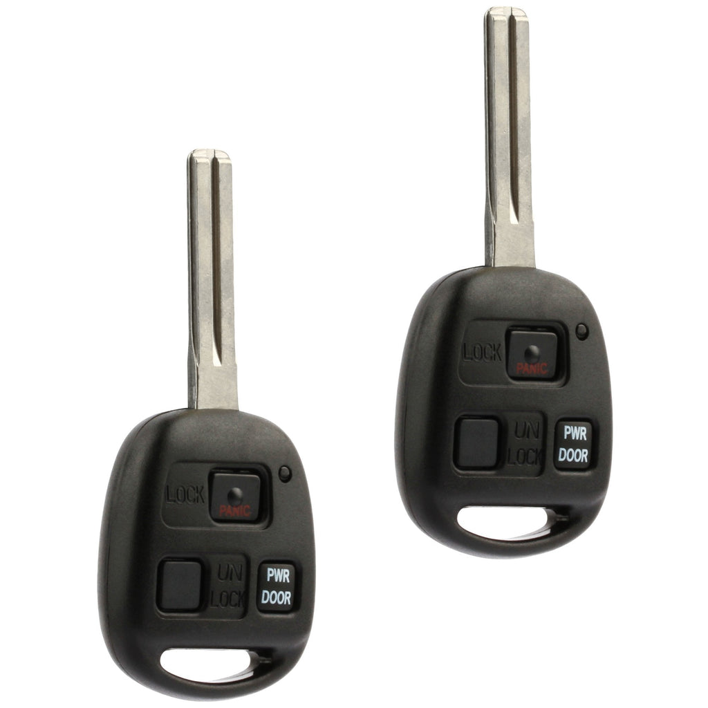  [AUSTRALIA] - Key Fob Keyless Entry Remote fits Lexus 2004-2006 RX330 /2007-2009 RX350 / 2006-2008 RX400h (HYQ12BBT), Set of 2