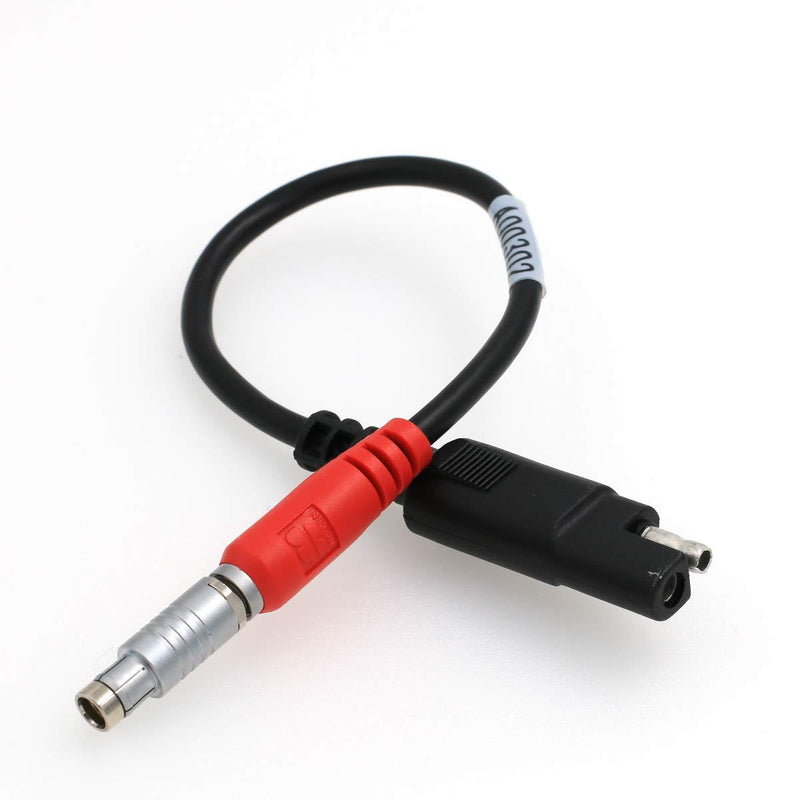 DRRI Topcon GPS 5pin to SAE 2-pin Connector Power Cable for HiPer/Legacy/GB/GR-3 - LeoForward Australia