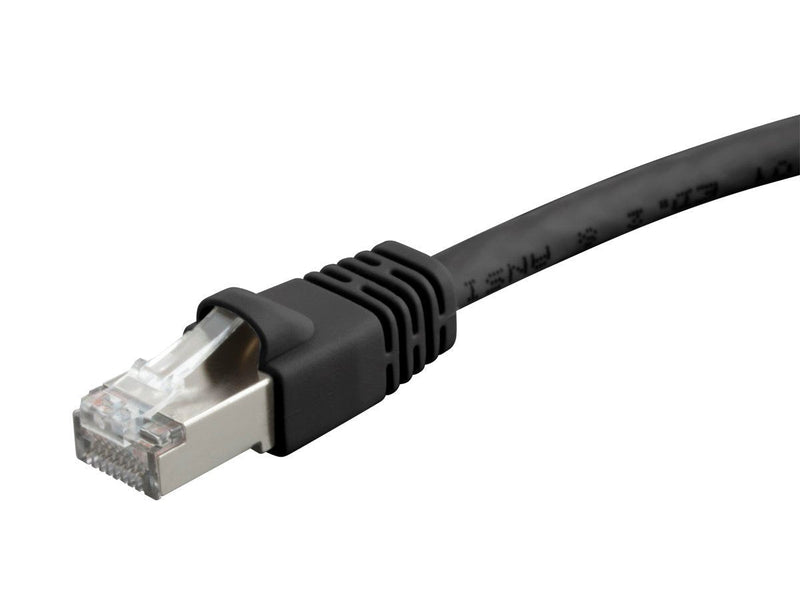  [AUSTRALIA] - Monoprice - 124360 Cat6A Ethernet Patch Cable - Network Internet Cord - RJ45, 550Mhz, STP, Pure Bare Copper Wire, 10G, 26AWG, 10ft, Black