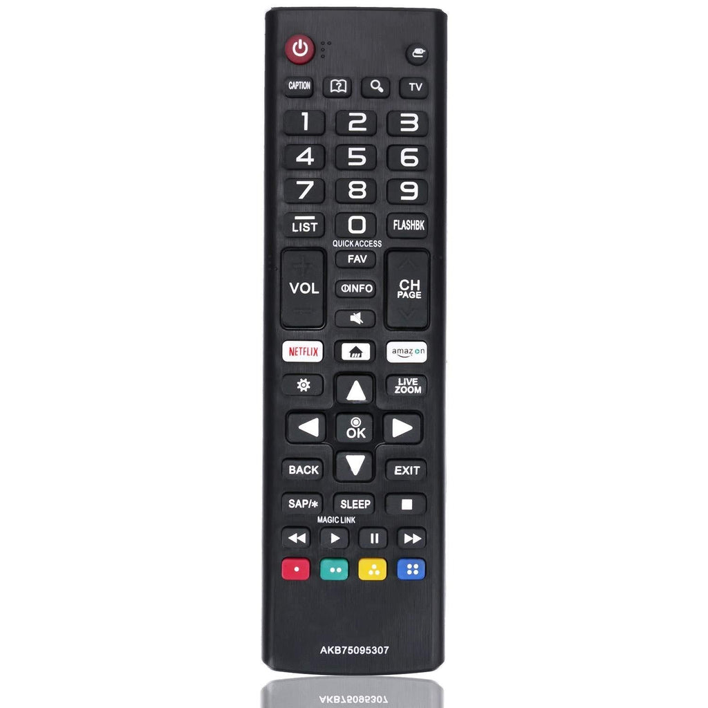 New Remote Control AKB75095307 Replacement fit for LG LED LCD TV 43UJ6500 43UJ6560 49UJ6500 49UJ6560 55UJ6520 55UJ6540 55UJ6580 60UJ6540 24lm520d 24LM520S 28lm520s - LeoForward Australia