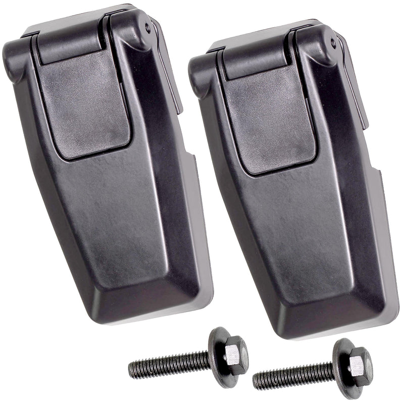  [AUSTRALIA] - APDTY 140068 Liftgate Back Glass Hatch Hinge Set Rear Left & Right Fits 2008-2012 Jeep Liberty (Replaces 57010061AB, 57010060AB)