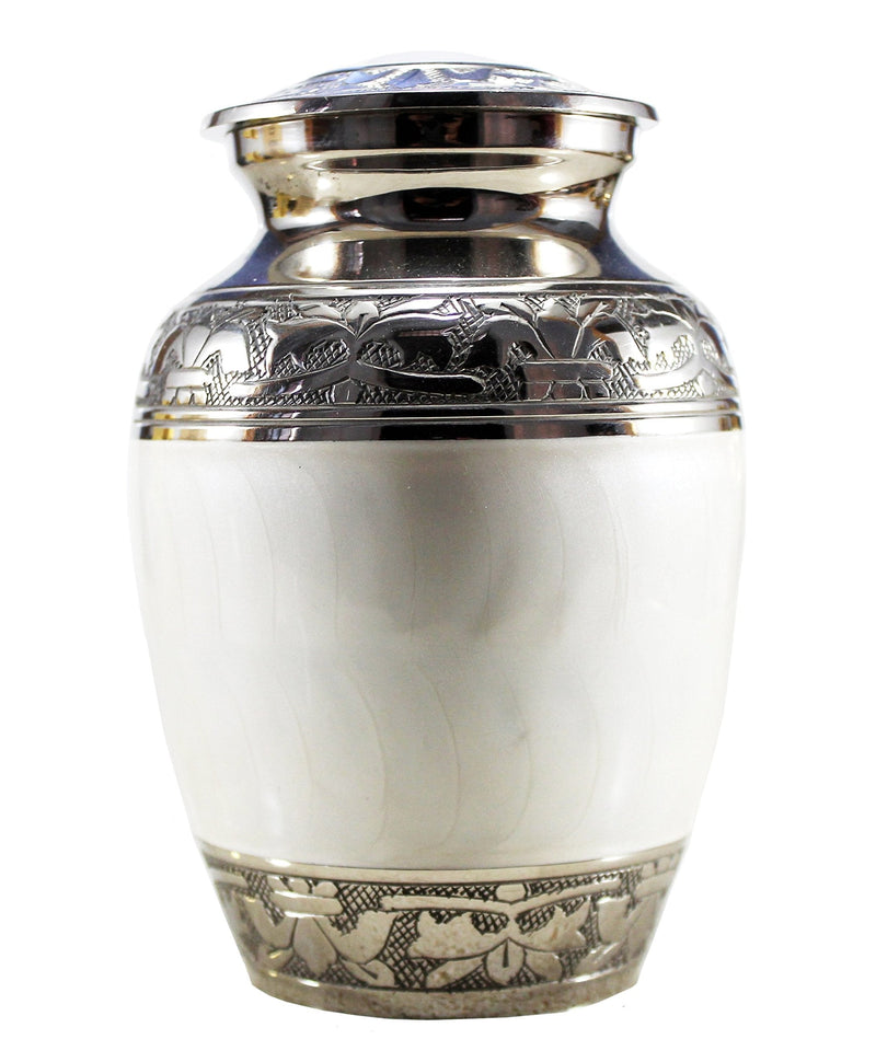  [AUSTRALIA] - eSplanade Brass Cremation urn Memorial Container Jar Pot | Metal Urns | Burial Urns | Brass Urns.