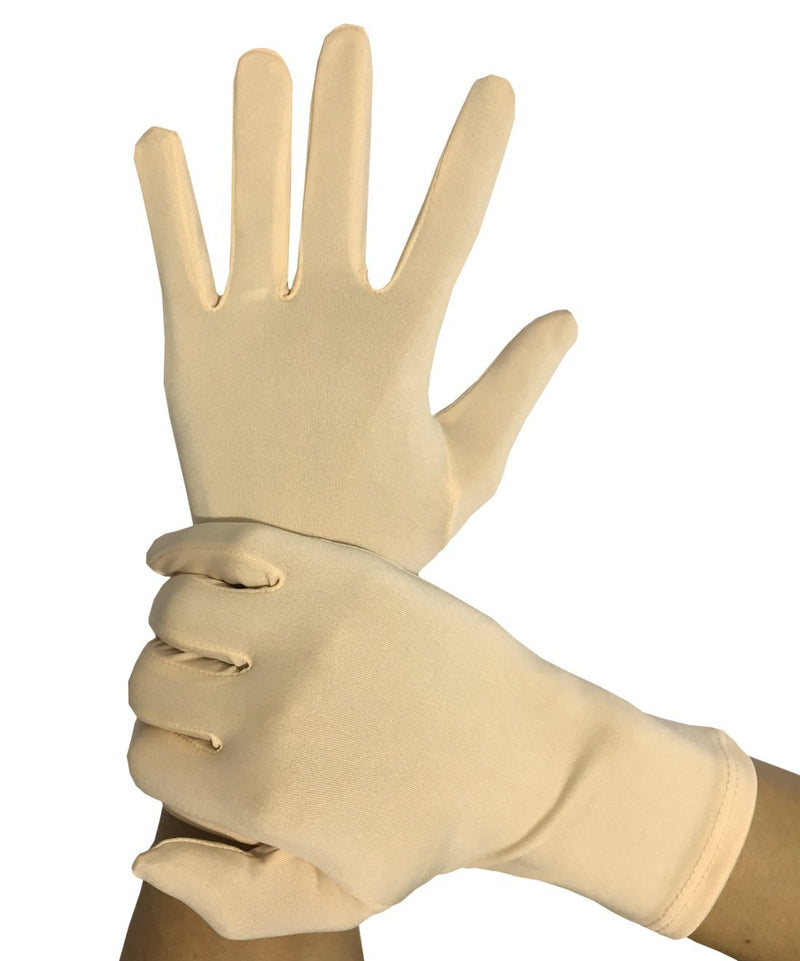 Seeksmile Adult Spandex Gloves Free Size Beige - LeoForward Australia