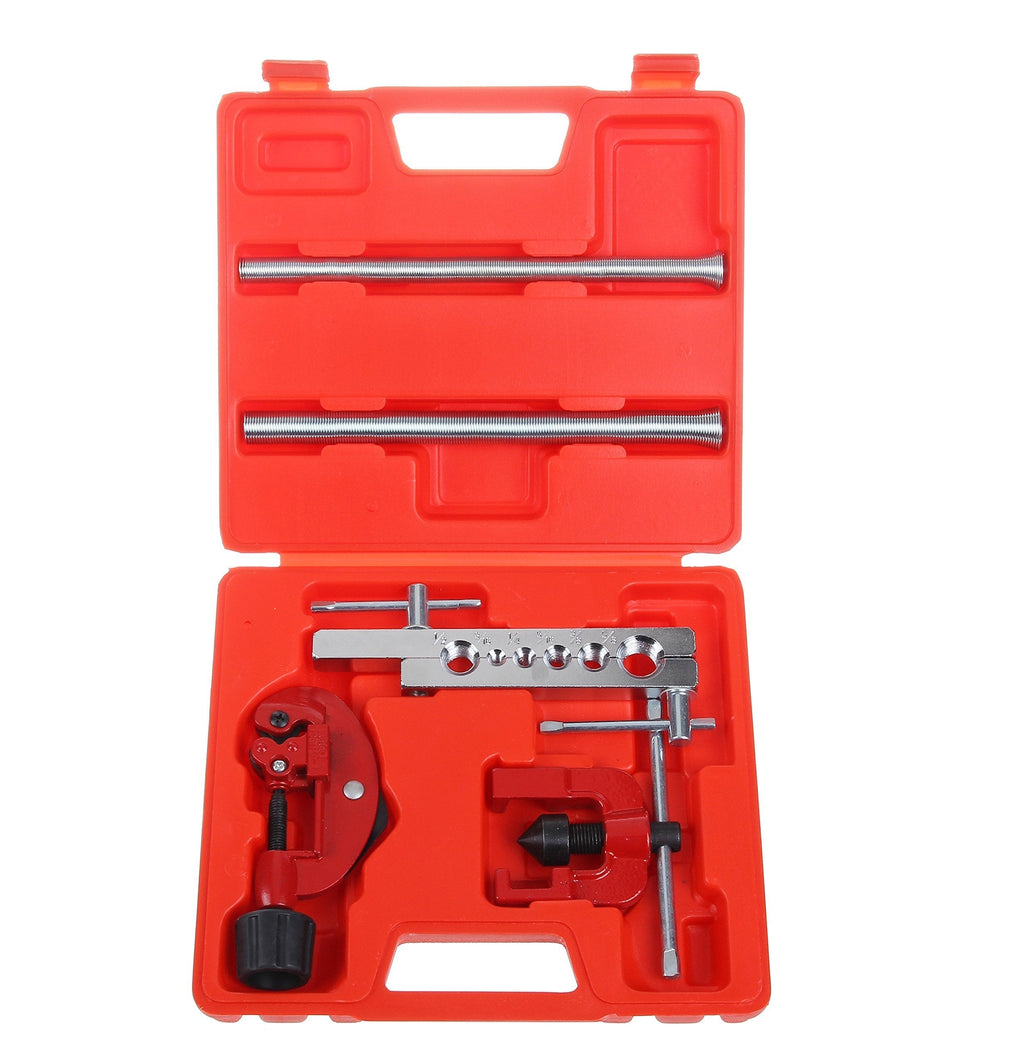  [AUSTRALIA] - Shankly Flaring Tool Kit (7 Piece), Professional Tube Cutter & Flaring Tool Set