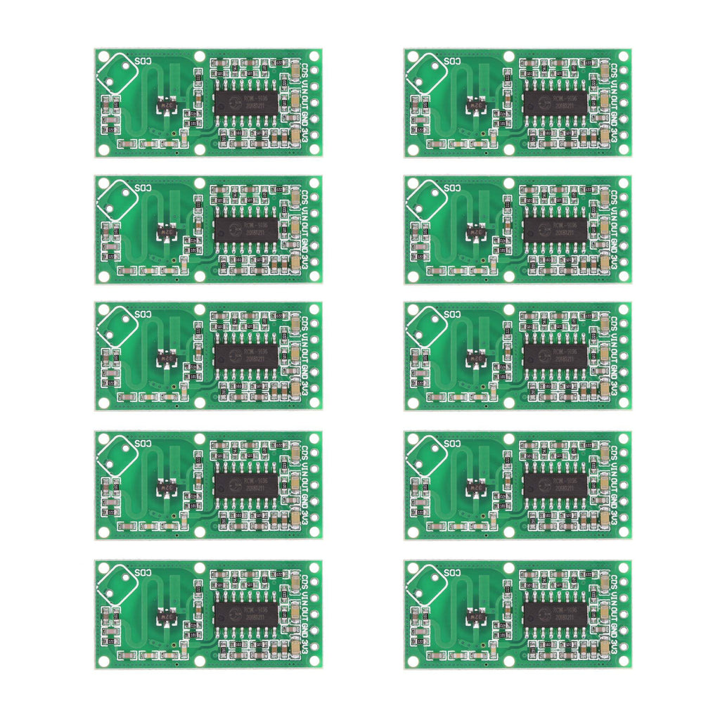 HUABAN 10PCS Smart Electronics RCWL-0516 Microwave Radar Sensing Human Body Induction Switch Intelligent Sensor Module - LeoForward Australia