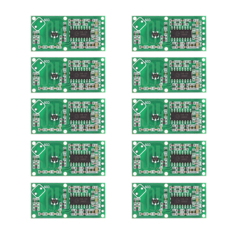 HUABAN 10PCS Smart Electronics RCWL-0516 Microwave Radar Sensing Human Body Induction Switch Intelligent Sensor Module - LeoForward Australia