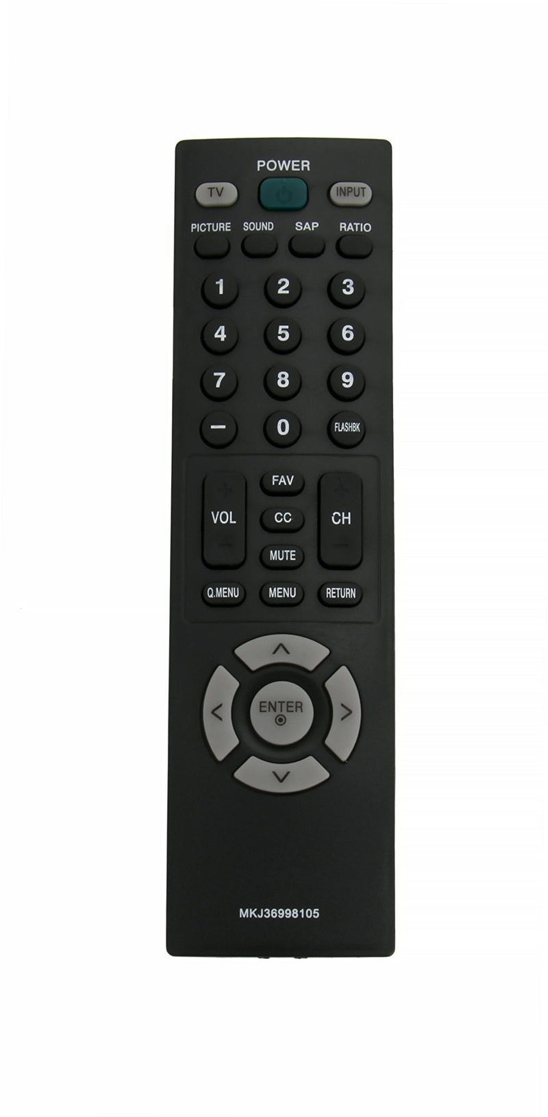 AIDITIYMI New MKJ36998105 Replace Remote fit for LG TV 19LF10 19LG30 22LF10 42LB50C 42LB5DC 42PG60C 42PG65C 52LB5DF 60PB4DA - LeoForward Australia