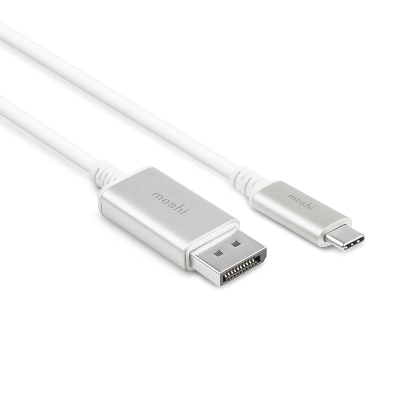  [AUSTRALIA] - Moshi USB C to DisplayPort Cable 1.5m/5ft, Support 5K@60 Hz, 4K HDR, VESA Certified, Aluminum Housing, Thunderbolt 3 Compatible (Ensure Monitors Accept DisplayPort Signal)
