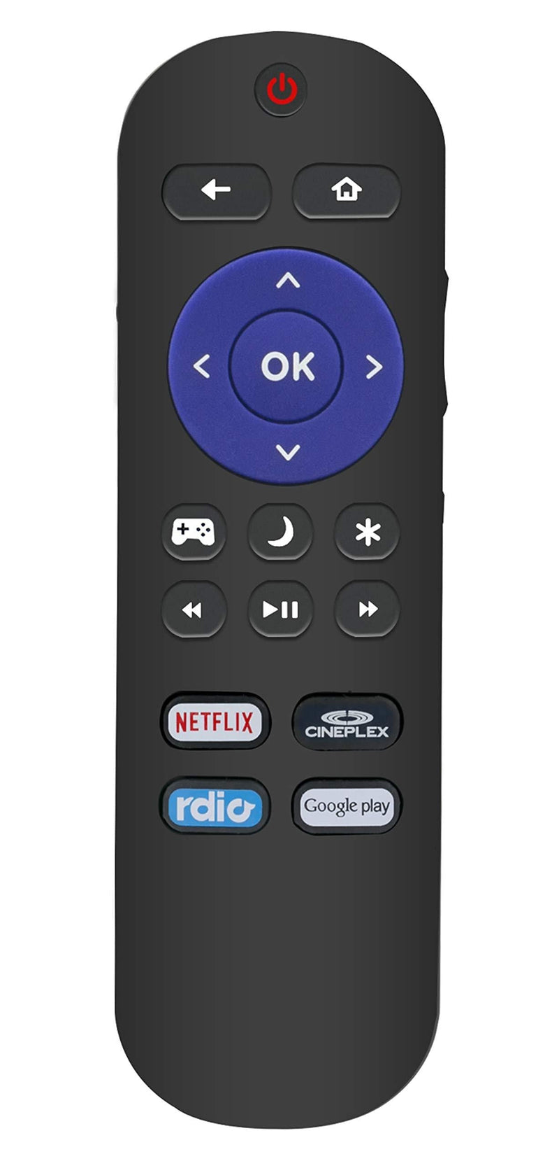 New TV Remote fit for Insignia ROKU TV NS-40DR420NA16 NS-48DR420NA16 NS-48DR420CA16 NS-40DR420CA16 NS-32DR420NA16 NS-55DR420NA16 TV - LeoForward Australia