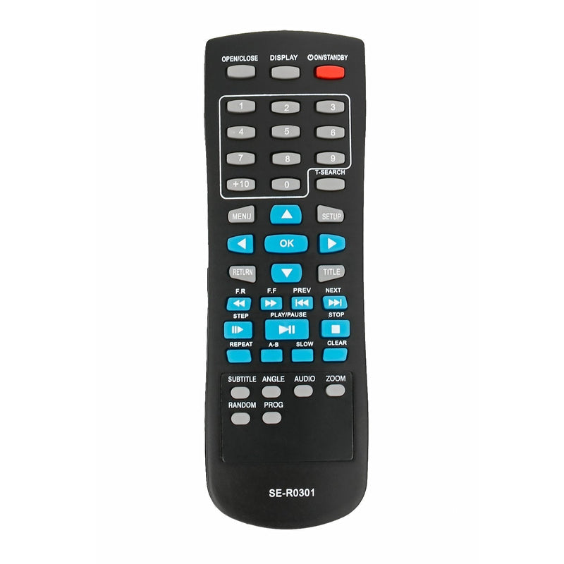 SE-R0301 Replace Remote Control SER0301 fit for Toshiba DVD Player SD-4100 SD-4200 SD-4200KC SD-4200KU SD-K790KU SD-4100KU SD-4300 SD-4300KU SD-K780KU SD-K780 SD-3300KU SD-4100KU2 - LeoForward Australia