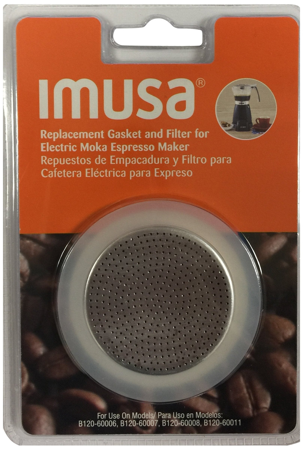 IMUSA USA Replacement Gasket & Filter for IMUSA Electric Moka/Espresso Maker - LeoForward Australia