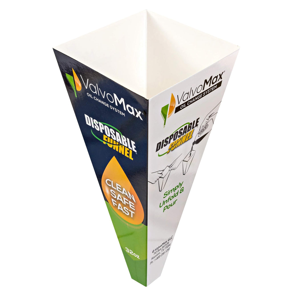  [AUSTRALIA] - ValvoMax Disposable Funnel - Clean, Safe, Fast! - 32 oz - Pack of 12
