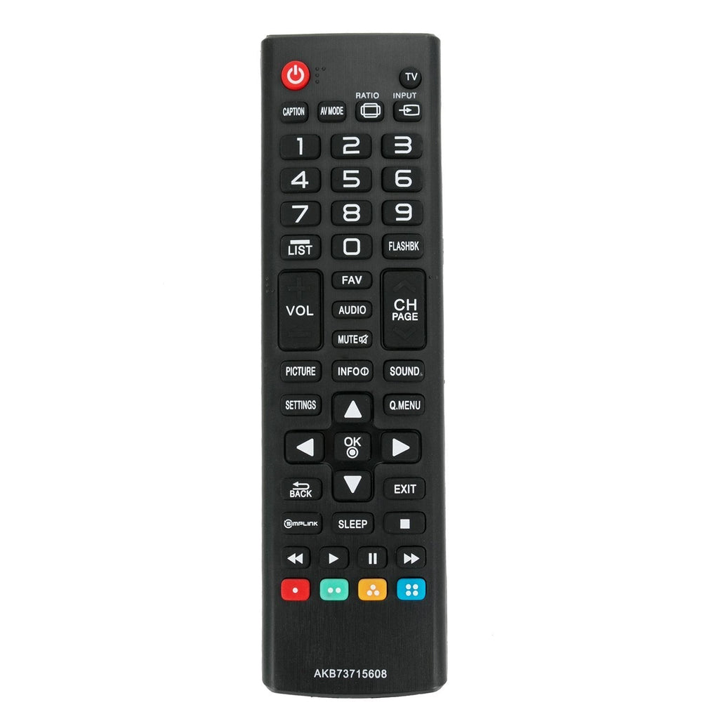 New AKB73715608 Replace Remote fit for LG TV 32LN520B 32LN5300 42LN5300 42LN5400 42LN5200 42PN4500 50PN4500 50PN5300 32LN541C 47LN541C 55LN541C 39LN541C 32LN549E 39LN549E 55LN5400 50LN5400 50LN5200 - LeoForward Australia