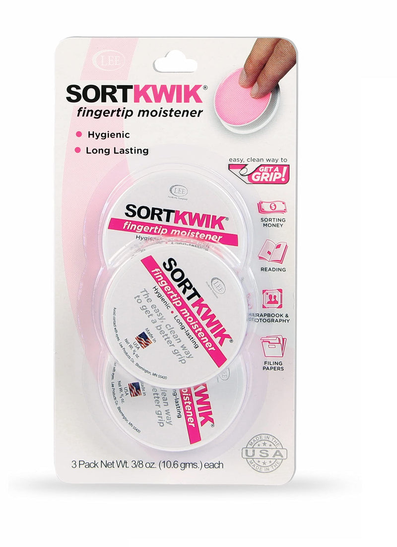 Sortkwik Fingertip Moisteners - 3 Pack - LeoForward Australia