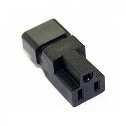 BLUEXIN PDU UPS Power 3 Prong Plug Adapter, USA NEMA 5-15R Female to IEC 60320-C14 Male Connector - LeoForward Australia