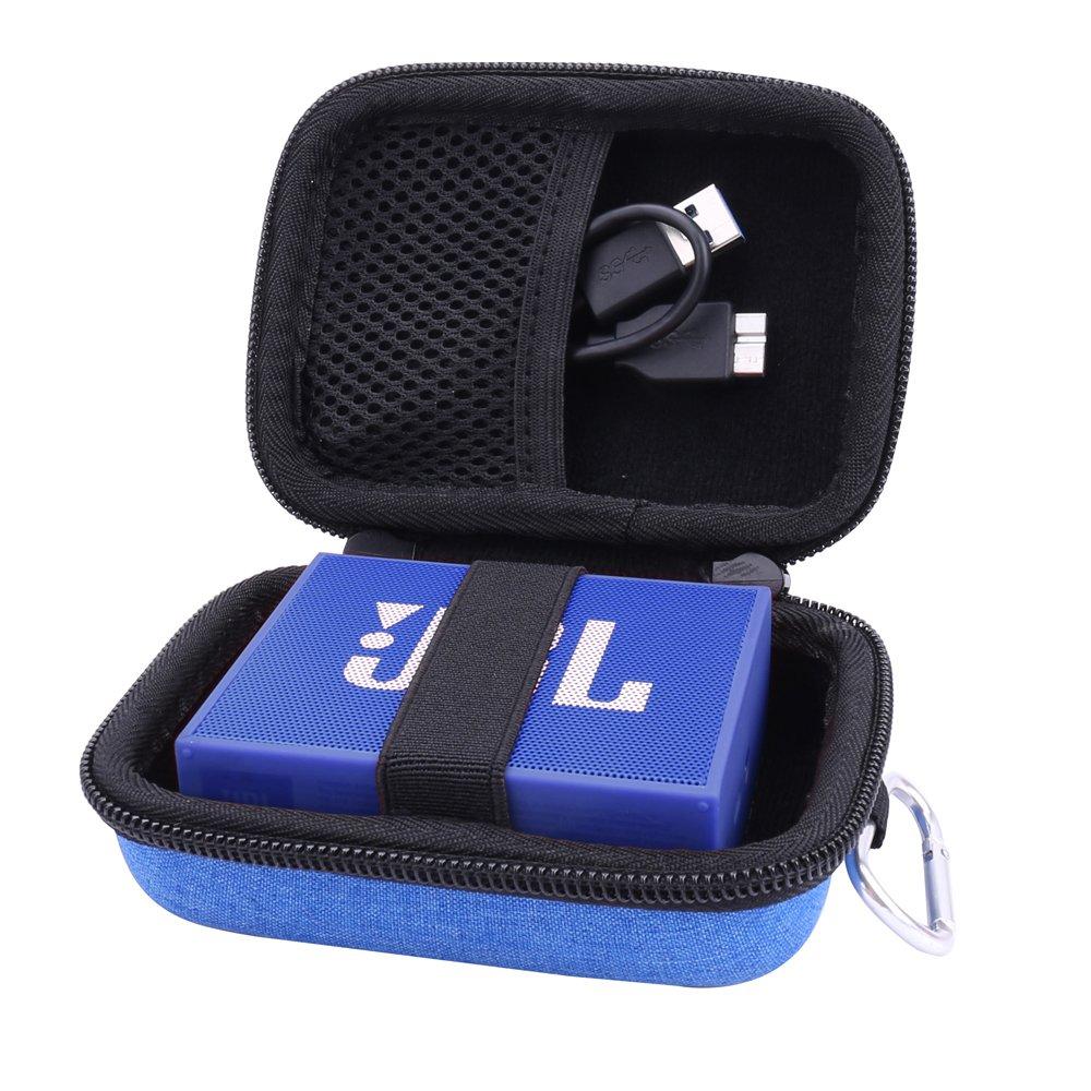 Aenllosi Hard Case for JBL Go Portable Bluetooth Speaker Blue - LeoForward Australia