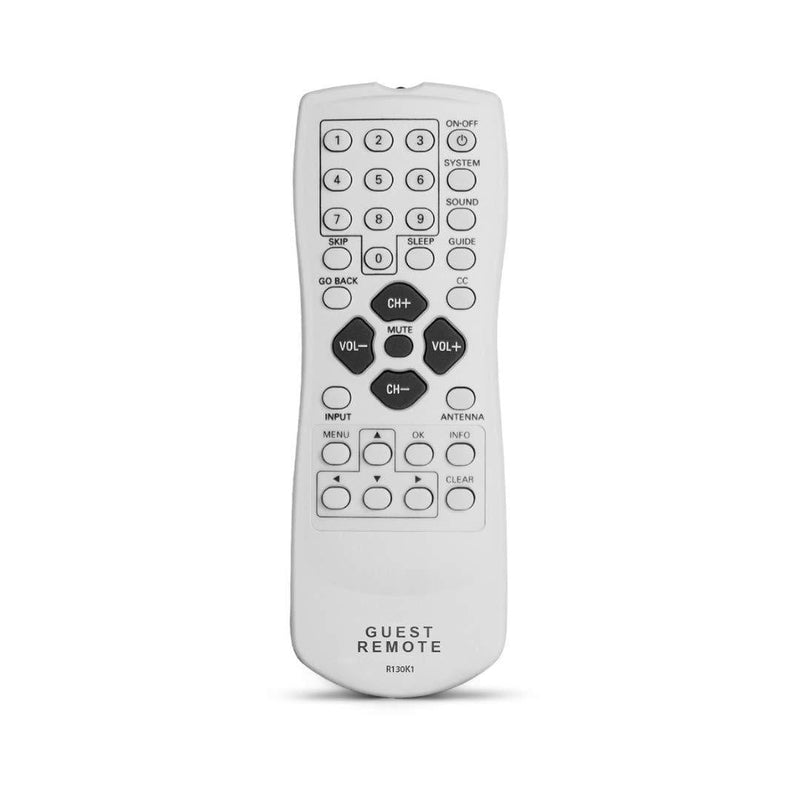 RCA Guest TV Remote for CT Series TVs | Standard Replacement Television Remote. Grey White. - LeoForward Australia