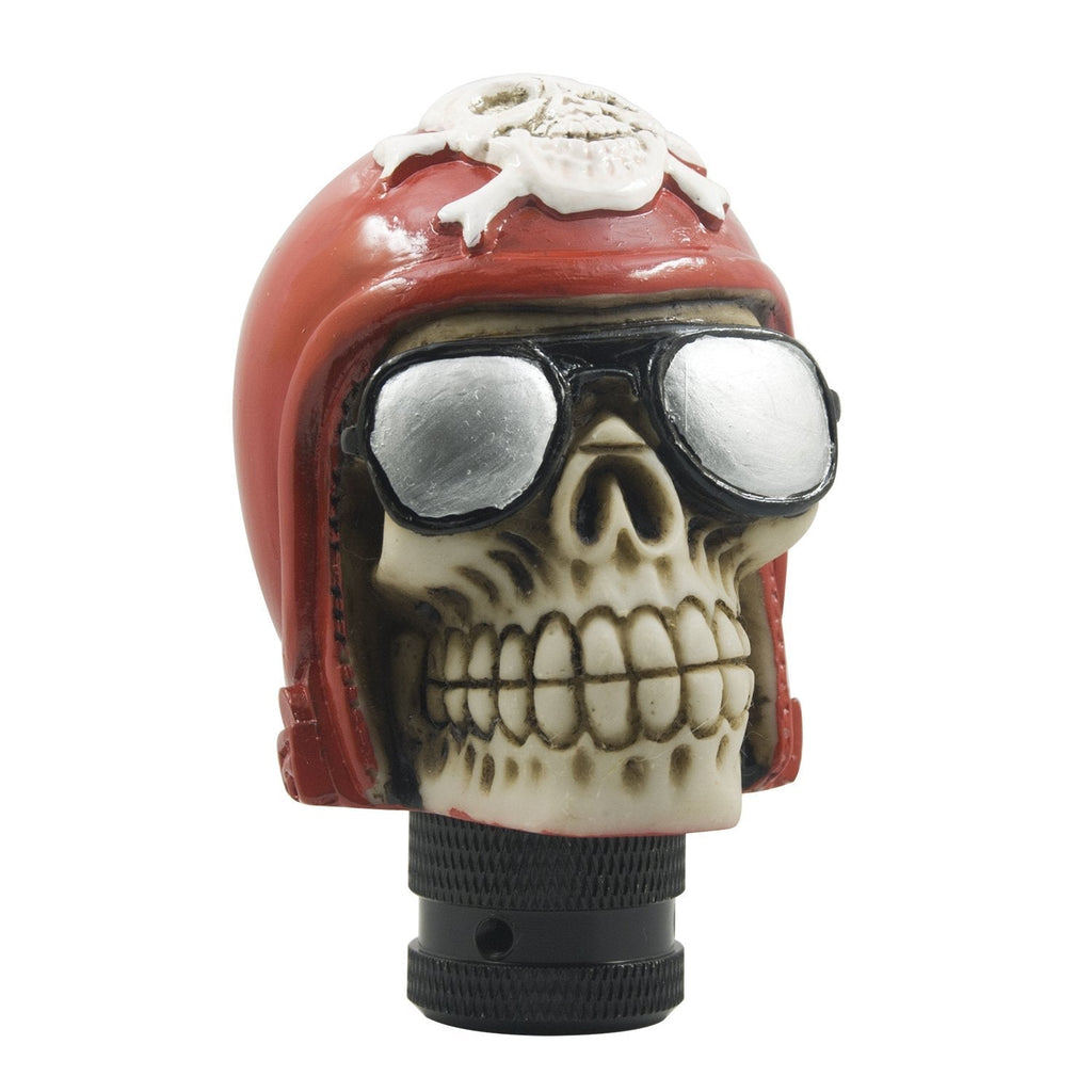  [AUSTRALIA] - Mavota Red Pirate Skull Manual Automatic Gear Shift Knobs