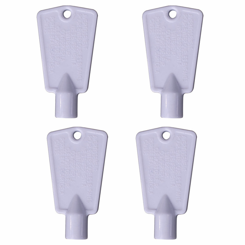 297147700 (4-Pack) Freezer Door Keys Compatible With Kenmore Electrolux Freezers - Replaces Replaces AP4301346, 216702900 - LeoForward Australia