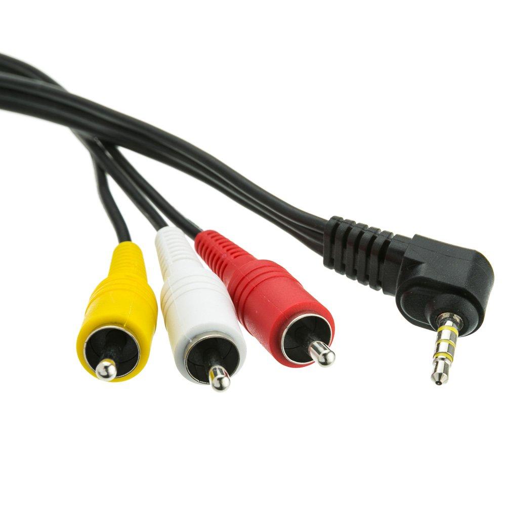 ACL 6 Feet 3.5mm Male to RCA A/V Camcorder Cable, 5 Pack - LeoForward Australia