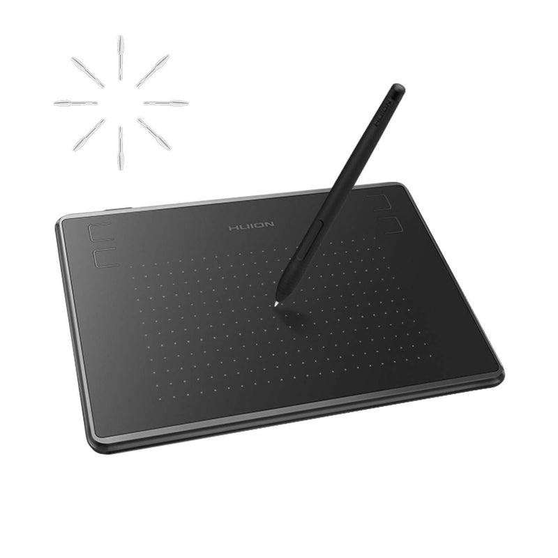  [AUSTRALIA] - HUION Inspiroy H430P OSU Graphic Drawing Tablet with Battery-Free Stylus 4 Press Keys, Compatible with Chromebook, Android, Windows and Mac