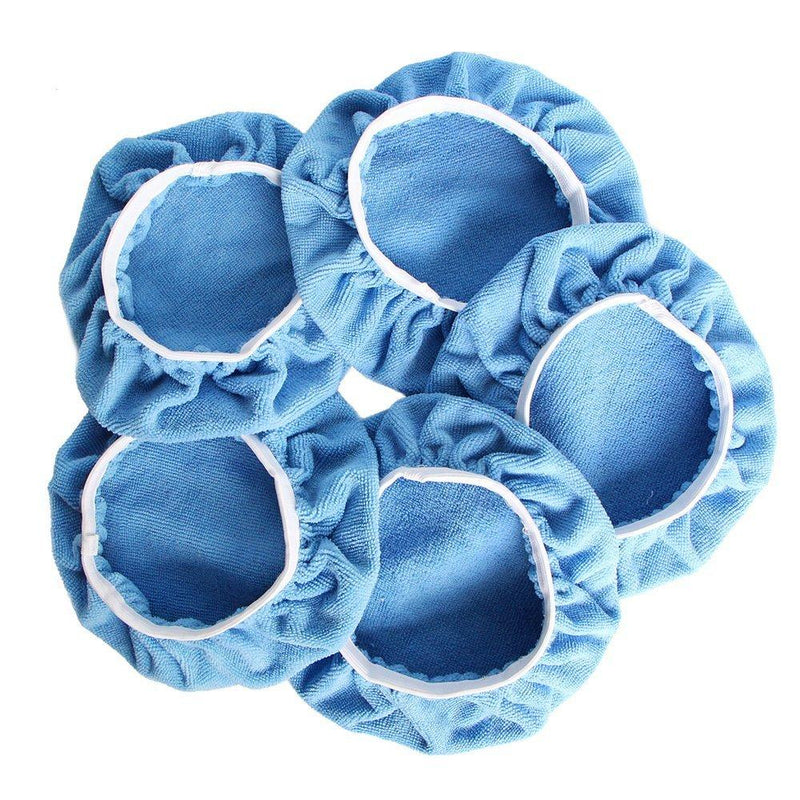  [AUSTRALIA] - Auto Care Car Polisher Pad Bonnet Polishing Bonnet Buffing Pad Cover For Car Polisher Pack of 5Pcs 5-6 7-8 9-10 (9-10) 9-10"