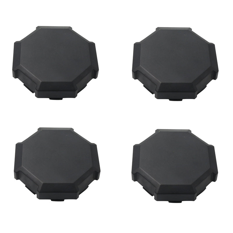  [AUSTRALIA] - CPOWACE 4-Pack Hub Caps Wheel Center Caps For Polaris RZR 900 1000 XP 4 1522216-655 (Black) 4pcs