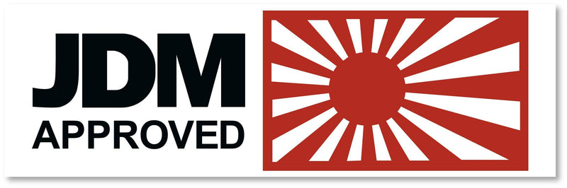 Japanese Domestic Market (JDM) Approved automotive car deal. Printed on Orafol long lasting waterproof Vinyl Sticker. Perfect for Toyota, Honda, Mazda, Nissan & Subaru. Easy to Remove Without Residue. Size - LeoForward Australia