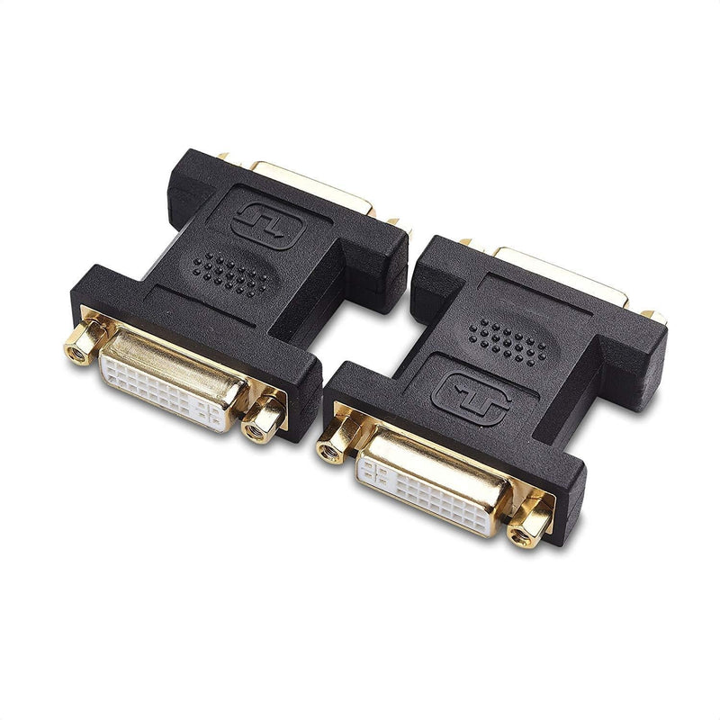  [AUSTRALIA] - Cable Matters 2-Pack DVI to DVI Coupler (DVI Female to Female Adapter)