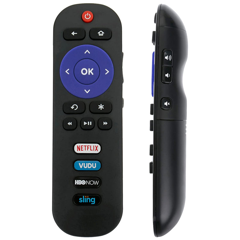 RC280 Replacement Remote Control Applicable for TCL Roku TV with HBONOW Vudu Netflix Sling Shortcut Buttons 32S3850A 32S3850B 32S3850P 48FS3750 55FS3750 40FS3800 50FS3800 40FS4610R 48FS4610R 50FS3750 - LeoForward Australia