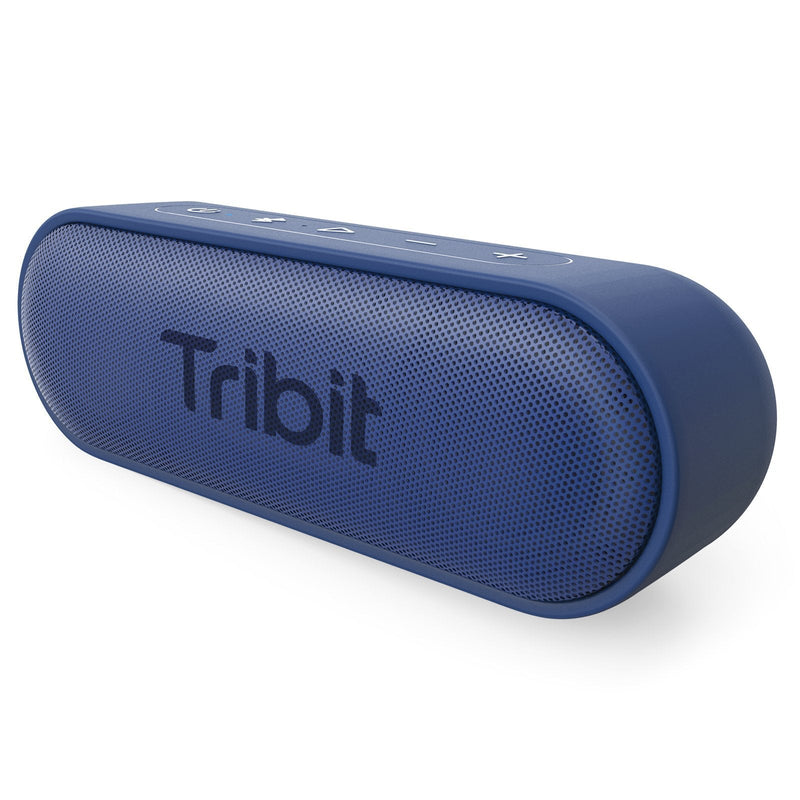 Tribit XSound Go Bluetooth Speaker with 16W Loud Sound & Rich Bass, 24H Playtime, IPX7 Waterproof, Wireless Stereo Pairing, USB-C, Portable Wireless Speaker for Home, Outdoors, Travel (Blue) Blue - LeoForward Australia