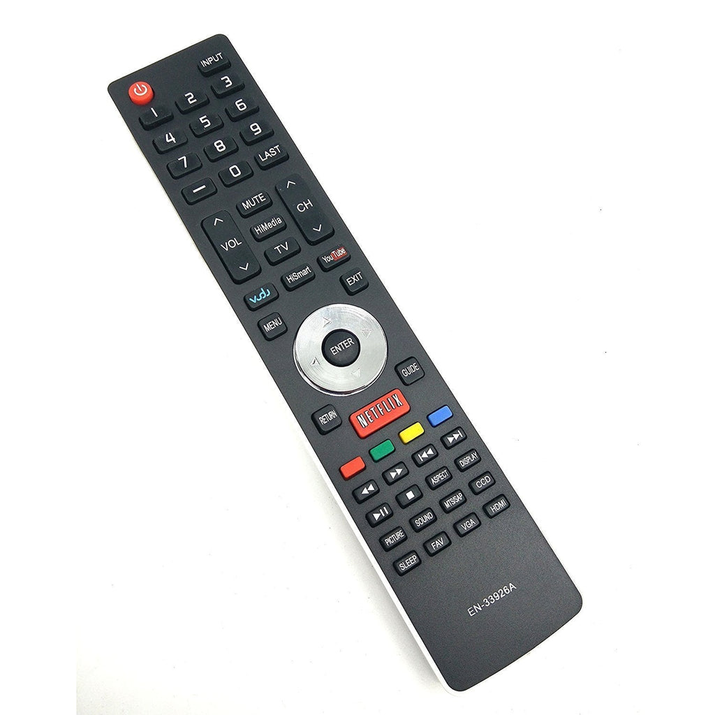 New UBay Remote EN-33926A for Hisense Smart TVs 32K20DW 32K20W 40K366WN 50K610GWN 55K610GWN 40H5 XV5849 32H5B 40H5B 48H5 50H5B 50H5G 50H5GB - LeoForward Australia