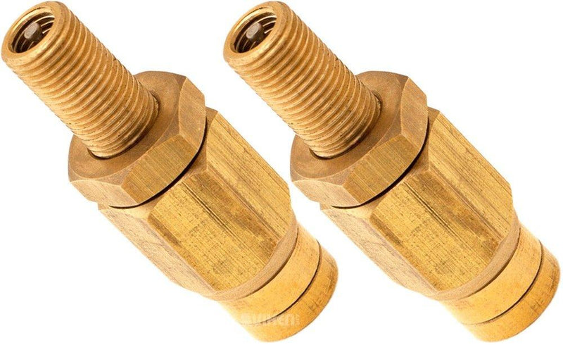  [AUSTRALIA] - Vixen Air Inflation Schrader Valve with Push to Connect (PTC) for 1/4" OD Air Line (2-Pack) VXA1014-2