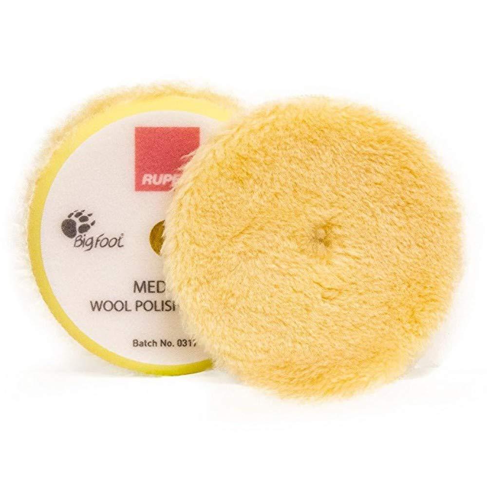  [AUSTRALIA] - Rupes BigFoot Medium Wool 6.75" Orbital Polishing Pad