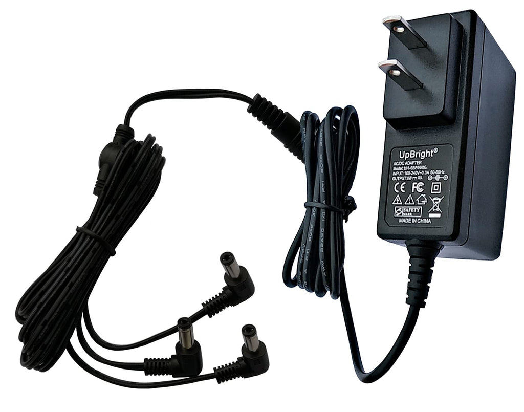  [AUSTRALIA] - UpBright AC/DC Adapter Compatible with Lemax Lighted Accessory 4.5V # 74706 Christmas Village Houses Playground Display 3 Output Jack 34988A Spooky Town Collection 64518 4.5 Volts 4.5VDC Power Supply