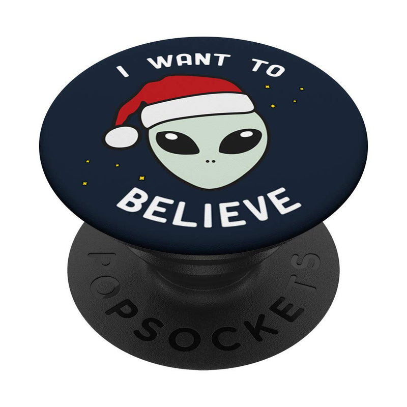  [AUSTRALIA] - Lost Gods I Want To Believe Alien PopSockets Stand for Smartphones and Tablets Black