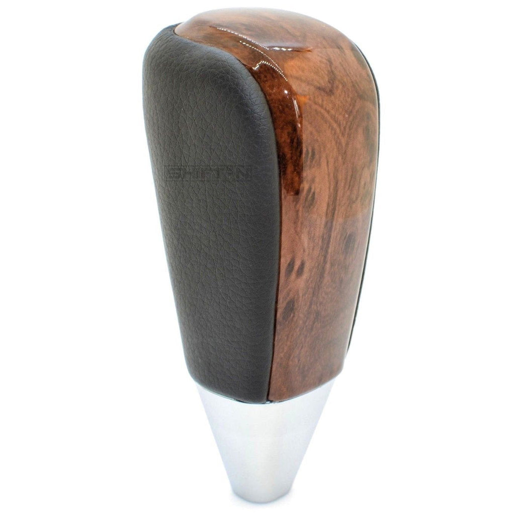 SHIFTIN Leather and Wood Gear Shift Knob for Toyota Land Cruiser 4Runner Sequoia Tundra and Lexus (Black Leather/Burl Wood) Black Leather / Burl Wood - LeoForward Australia