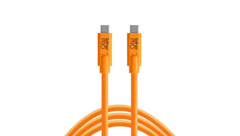  [AUSTRALIA] - TetherPro USB-C to USB-C 15' (4.6m), High-Visibility Orange 15' (4.6m)