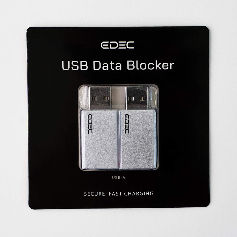 USB Data Blocker (2 Pack) for Cell Phone, Tablet, and Laptop, Block Unwanted Data Transfer, Protect Against Juice Jacking, Safely Charge iPhone, Android Devices - LeoForward Australia