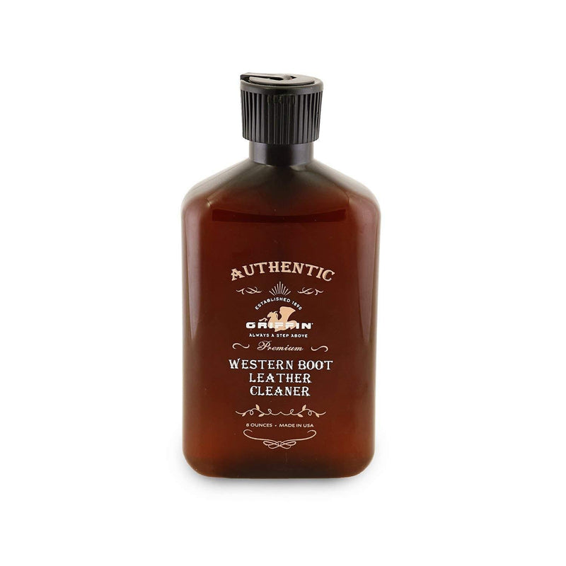  [AUSTRALIA] - GRIFFIN Western Leather Cleaner - Premium Leather Cleaner and Conditioner (Boot Polish, Shoe Cleaner, Purses, Handbags, Upholstery, Couch Cleaner, Car Interior Cleaner and more!) - Made in the USA