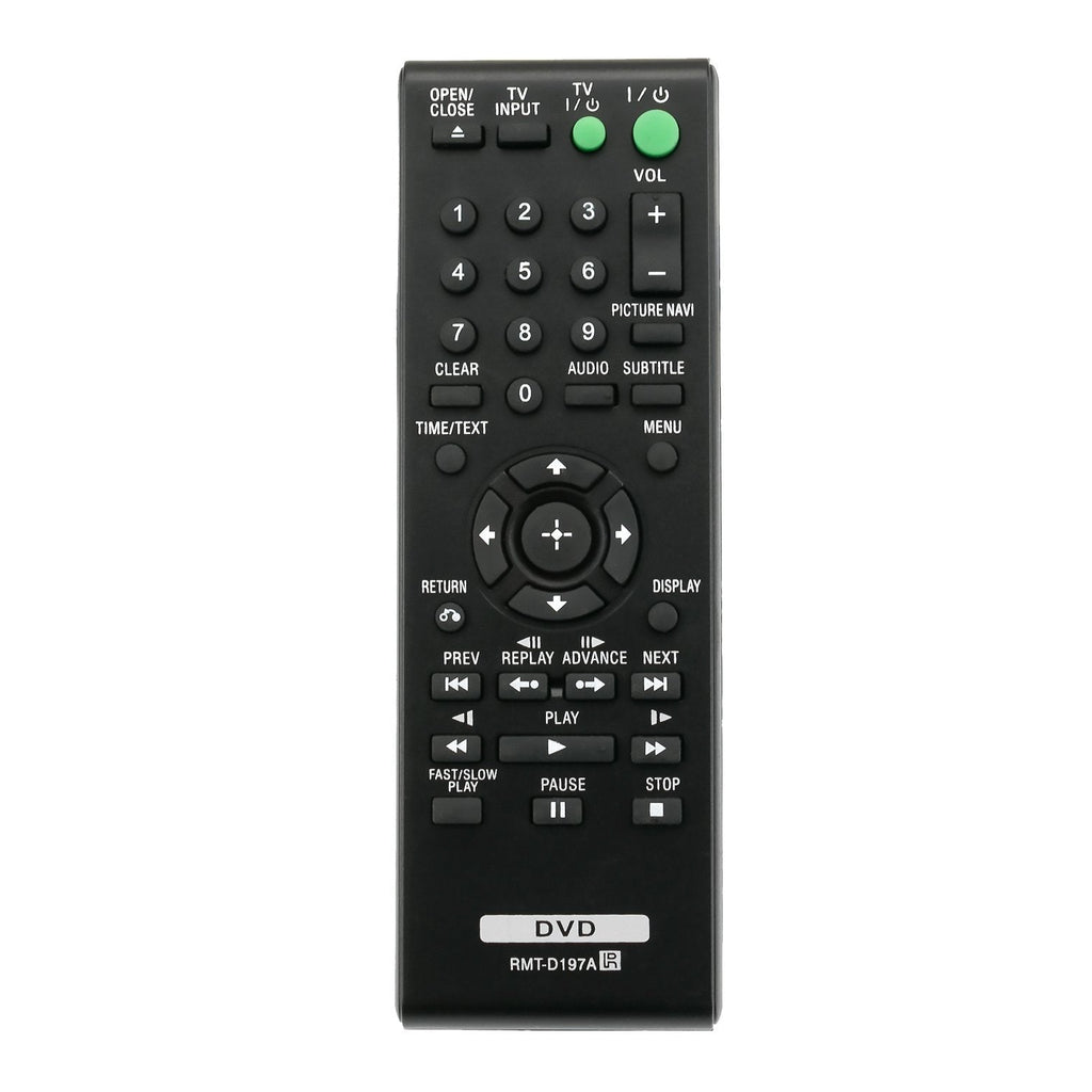 New RMT-D197A RMTD197A Replaced Remote Control fit for Sony DVD Player DVP-SR510H DVP-SR320 DVP-SR405P DVP-SR750HP DVPSR100 DVPSR120 DVPSR210PB DVPSR310P DVPSR320 DVPSR750HP - LeoForward Australia