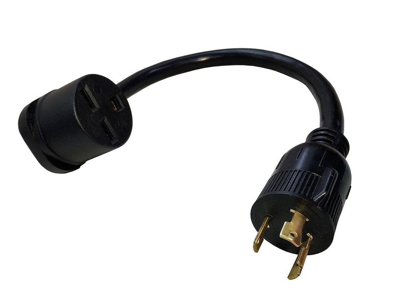  [AUSTRALIA] - Parkworld 886450 Welding 30A Adapter cord L6-30 Plug 3-Prong Male to 6-30 Receptacle Female